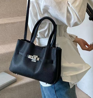 Sac fourre-tout classique en cuir PU durable pour femme OEM ODM - Fermeture magnétique, grande capacité, forme structurée, poignée supérieure, usage quotidien
