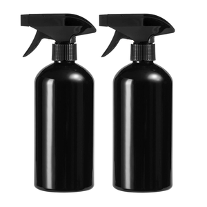 250ml 500ml 32oz HDPE <b>Black</b> Matte <b>Spray</b> Bottles with Trigger Mechanism Suitable for Car Detailing Cleaning Empty Plastic Bottle - Product Image 1