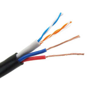 Câble réseau extérieur UTP CAT5 Cat6 Lan + câble d'<span class=keywords><strong>alimentation</strong></span> Cuivre Pvc 23awg 4 paires Carton <span class=keywords><strong>Box</strong></span> CAT 6 Câble <span class=keywords><strong>Internet</strong></span> - Product Image 5