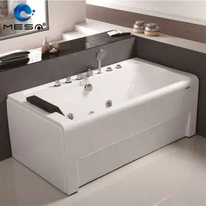 Mesa Factory High-quality Acrylic Resin Massage Bathtub For Bathroom Use With Shower And Jets