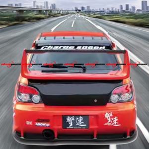 Kit de Carrocería de Fibra de Resina de Alta Calidad para <span class=keywords><strong>Impreza</strong></span> <span class=keywords><strong>WRX</strong></span> STI GDA GDB CS 2006-2007, Parachoques Delantero/Trasero Mejorado con Recortes para Sensores de Asistencia de Estacionamiento, Nuevo - Product Image 5