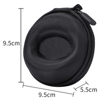 Étui de voyage étanche en EVA avec logo personnalisé pour montres et écouteurs, boîte de rangement rigide portable avec doublure anti-rayures