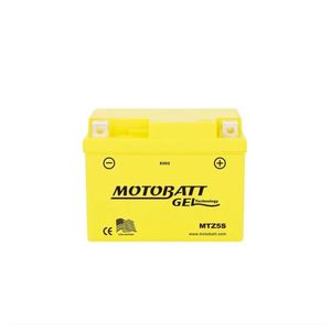 แบตเตอรี่มอเตอร์ไซค์แบบชาร์จไฟได้รุ่นใหม่ Motobatt Gel MTZ5S 12V 4Ah เทคโนโลยี AGM 48Wh จากอิตาลี - Product Image 1