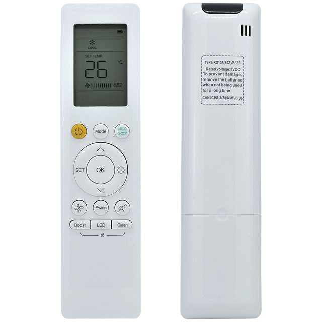 Smart HUISHINE Waterproof Air Conditioner Remote Control PCB Assembly | Universal AC Controller Board Digital LCD Remote