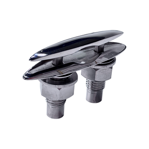 Cleat escamotable en acier inoxydable 316 <span class=keywords><strong>pour</strong></span> bateau, kayak, canot pneumatique, yacht, matériel de bateau, 6 pouces - Product Image 5
