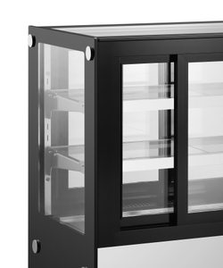 商用食品保温器展示热餐饮设备4侧玻璃加热保温器 - Product Image 3