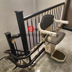 Disabled People Electric Handicap Wheel Stair Platform Chair Lift For Home