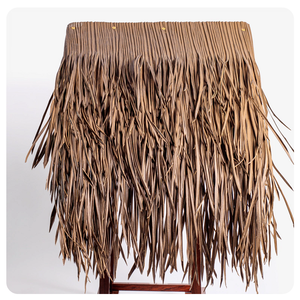 Usine OEM <span class=keywords><strong>Imitation</strong></span> Chaume Toit <span class=keywords><strong>Panneau</strong></span> Étanche Résistant Aux UV Ignifuge pour Pavilion Resort Jardin Tiki Parapluie Utilisation - Product Image 1