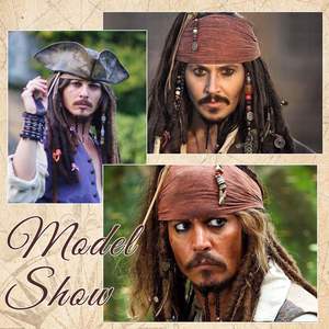 Barba de Pirata <span class=keywords><strong>con</strong></span> <span class=keywords><strong>Bigote</strong></span> Trenzado, Encaje Completo, Cabello Humano Real, Barba Realista para Hombres, Barba Falsa para Fiestas de Halloween - Product Image 5