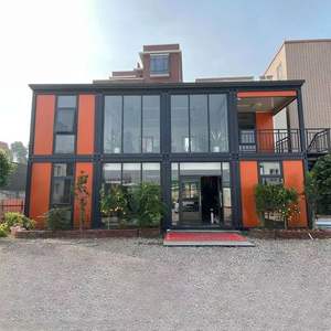 Casa Contenedor de Tres Pisos con Baño y Aseo para Dormitorio, Diseño de <span class=keywords><strong>Caracol</strong></span>, Fabricada con Panel Sándwich de Acero para Hoteles - Product Image 1