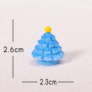 Décorations pour sapin de Noël, ornements artisanaux en résine DIY, petits accessoires, jouets tendance en résine - Product Image 5