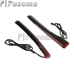 Feu arrière latéral LED <span class=keywords><strong>rouge</strong></span> pour Indian Challenger Pursuit 2020+ avec adhésif 3M Plug-N-Play Fumé <span class=keywords><strong>Rouge</strong></span> - Product Image 3