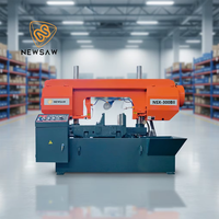 Scie à ruban manuelle NSX-300BII pour coupes d'angle de 0 à 45 degrés, 300 mm, pour métaux