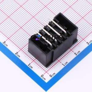 DB2ERHBM-3.81-2*4P-BK Plug-in Terminal Block Bent Lead Through Hole,P=3.81mm Board-to-Board / Socket - Closed Screw Fixing 2x4P - Product Image 2