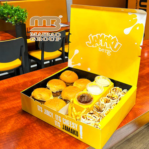 Scatola da Asporto per Sandwich Shawarma, Contenitori per Salumi con Coperchio, Confezione per Brunch <span class=keywords><strong>e</strong></span> Degustazioni - Product Image 3