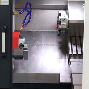 Tour CNC horizontal de haute précision pour le tournage des métaux / Centre de tournage CNC TCK6350 pour usines de moyenne capacité - Product Image 4