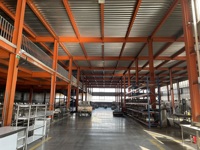Vente directe usine Moyen-Orient, Cuisinière à gaz multi-brûleurs à pieds courts avec bordure de protection, pour soupes et plats variés