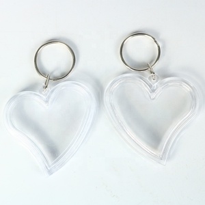 Design moderno stampa personalizzata acrilico bianco <span class=keywords><strong>portachiavi</strong></span> souvenir - Product Image 2