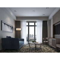 Appartement de luxe sur mesure hôtel 5 étoiles projet chambre à coucher ensemble de meubles meubles d'hôtel modernes