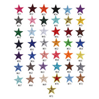 Offre Spéciale : Lots en Gros à Prix Imbattable – Mini Patchs Brodés Thermocollants Colorés (Étoiles et Cœurs) pour Décoration DIY