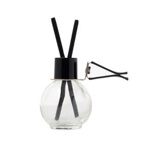 Difusor de Aroma Cuadrado de 8ml, Negro, de Vidrio, para Coche, con Clip para Ventilación - Product Image 6