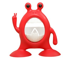 子供用歯ブラシホルダーセットサクションカップバスルームオーガナイザー楽しいカエルかわいい漫画子供用歯ブラシホルダー - Product Image 5