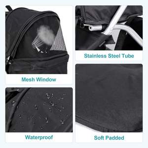 राम-एज़ोन हॉट सेल फोल्डेबल 3 व्हील ग्रीन पोर्टेबल ट्रॉली लेयर कार्ट पालतू - Product Image 2