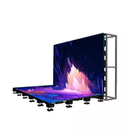 LED-Tanzflächenpaneele IP65-zertifiziert für Einkaufszentren & Einzelhandelsgeschäfte Bühnenverleih Display P3.91 LED-Bodenfliesenbildschirm