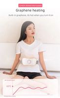 Intelligente Taille Heißkompressen warmer Palast Vibrationsheizung Pad Menstruation Limbus-Massage Gürtel Abnehmen Vibration