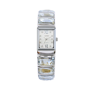 Guarda l'orologio da <span class=keywords><strong>donna</strong></span> con quadrante piccolo di marca impermeabile tempestato di diamanti da <span class=keywords><strong>donna</strong></span> - Product Image 1