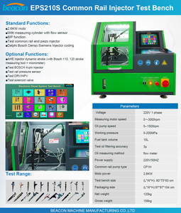 Banc d'essai pour injecteurs Common Rail, machine d'étalonnage d'injecteurs diesel avec fonction de codage pour <span class=keywords><strong>Bosch</strong></span>, Denso, Delphi, Piezo - Product Image 6