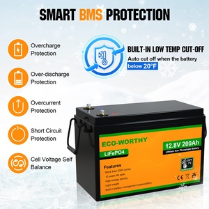 Batterie au lithium-ion <span class=keywords><strong>Eco</strong></span> <span class=keywords><strong>Worthy</strong></span> 25,6 V 100 Ah, batterie Lifepo4, système d'énergie solaire - Product Image 6