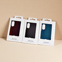 Casing Magnetik Serat Karbon Asli Untuk Samsung Galaxy New Fold Z Fold 8 5G Wide Untuk Pengisian Daya Nirkabel Magnet Hard Cover Fold 8