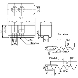 Drake mềm hàm sống công cụ hướng dẫn sử dụng & khí nén 5/6/8/10/12/15 inch mềm hàm cho máy tiện gỗ mâm cặp vật liệu thép mềm hàm - Product Image 4