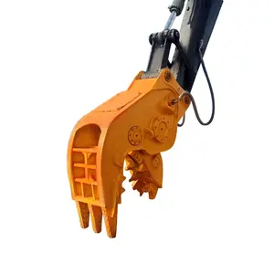 提高工作现场的生产率和效率液压挖掘机混凝土粉碎机