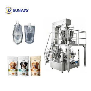 Machine d'emballage rotative multi-têtes en acier inoxydable <span class=keywords><strong>pour</strong></span> sachets préformés, avec fonctions de dépose, remplissage et scellage <span class=keywords><strong>pour</strong></span> sachets stand-up - Product Image 2