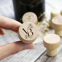 Bouchons de vin personnalisés, bouchons de vin gravés en forme de T, bouchons de bouteille en bois personnalisés pour mariage, pour bière et champagne
