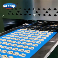 Ligne de production de Machine de fabrication de biscuits Skywin Bretzel Snack Machine Petit biscuit pour les entreprises