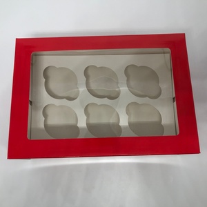 Wholesale Transparent Cupcake <b>Boxes</b> With Inserts <b>Bakery</b> <b>Boxes</b> Cupcake Box - Product Image 3