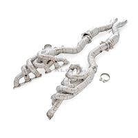 Pipa Knalpot Manifold Berinsulasi Baja Tahan Karat Berkinerja Tinggi untuk Ferrari Enzo 6.0l 2002-2009 Downpipe Pipa Depan Peningkat Tenaga