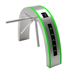 Tourniquet trépied automatisé à hauteur de taille avec compteur, pour contrôle d'accès et système de billetterie en voie rapide - Product Image 3