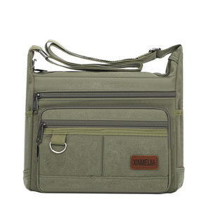 Outdoor Camping Storage Box <b>Canvas</b> Shoulder Bags Casual Tote Travel Crossbody Fashion High Quality <b>Handbag</b> - Product Image 3