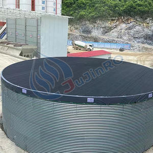 Большой резервуар для хранения воды, стальной резервуар для воды, круглые оцинкованные резервуары для воды, резервуары для воды из гофрированной стали - Product Image 6