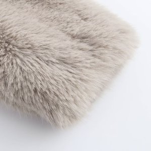 <span class=keywords><strong>Manteau</strong></span> Femme Chic et Décontracté, Nouvel Effet <span class=keywords><strong>Fourrure</strong></span> Synthétique, Coupe Ample Rétro à Manches Longues avec Poches - Product Image 5