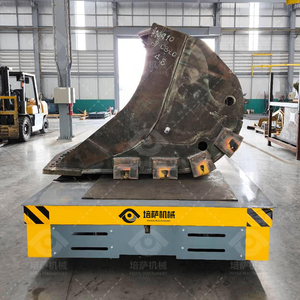 2026년형 신형 자주식 중량물 운반 플랫폼, 대형 부품용 산업용 모터 구동 이송 트롤리 - Product Image 4