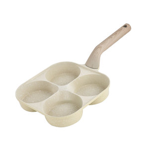 Nouvelle Arrivée 2026 Poêle à œufs antiadhésive à quatre cavités pour le petit-déjeuner, les burgers et la cuisson des hamburgers - Product Image 5
