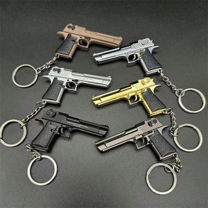 Llavero de PVC con Impresión UV a Escala 1:4 de Aleación de Zinc, Modelo de Pistola de Metal, Juguete de Regalo - Product Image 1