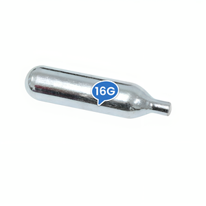 Mini Steel CO2 10g-38g wiederauf ladbare Gastank patronen Fahrrad reifen mit Gewinde - Product Image 1