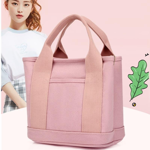 High Quality Thick Cotton Canvas Tote bags fashion Handbag Custom Printed Logo Eco-friendly Recyclable Elegant Shopping Bag - Product Image 2