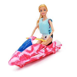 Miniatuur Reddingsvest Wetsuit Kajak Surfboard Motorboot Strandstoel Levensreddende Zwemring Pop Accessoires - Product Image 5